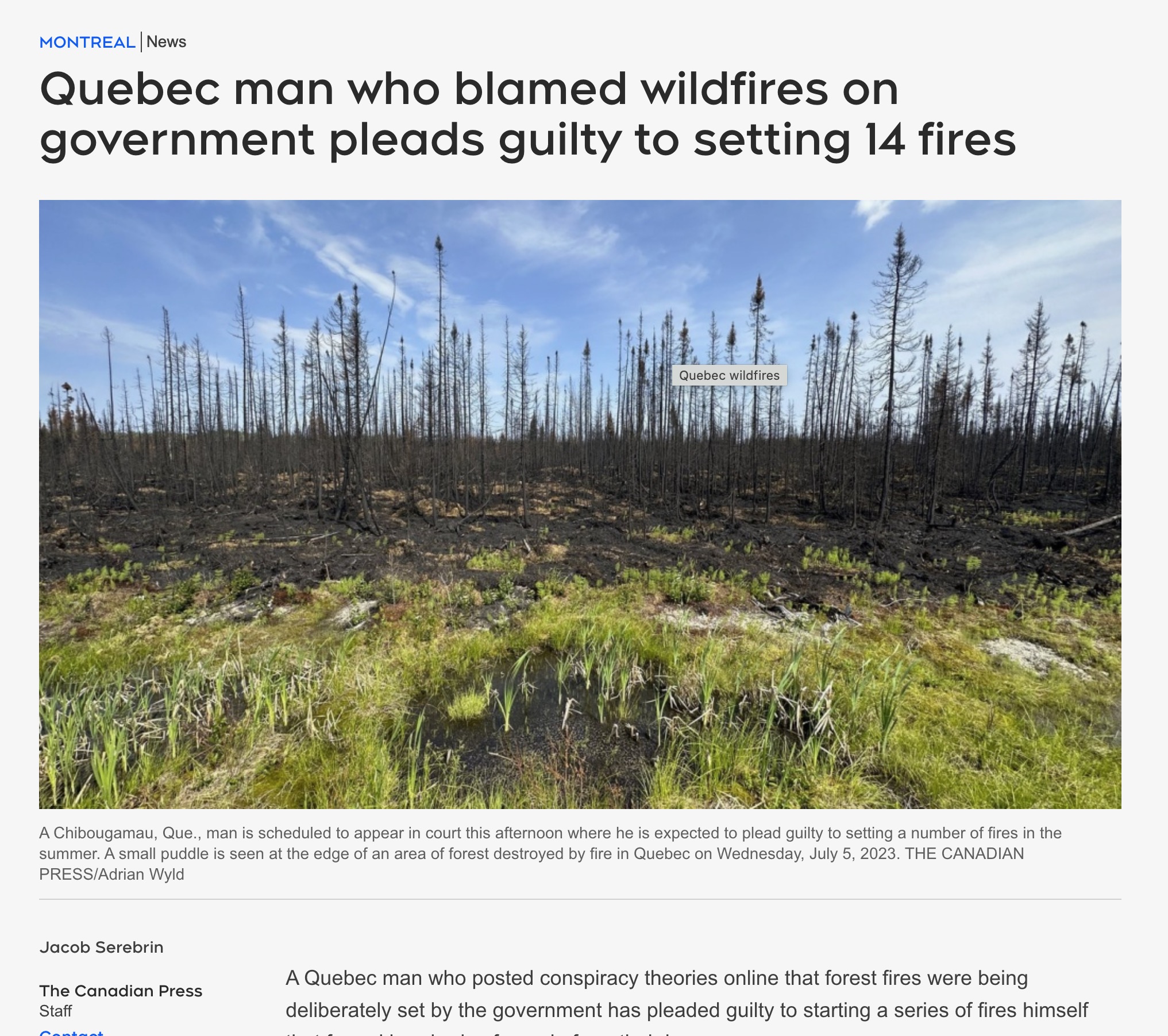 Canadian Fires, Update « The Thinking Housewife
