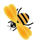 bigstockphoto_Yellow_Bee_4928732[1]