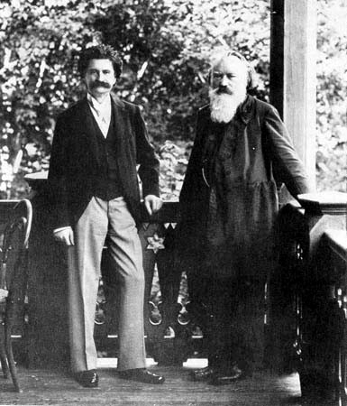 Johann Strauss, Jr. and Brahms