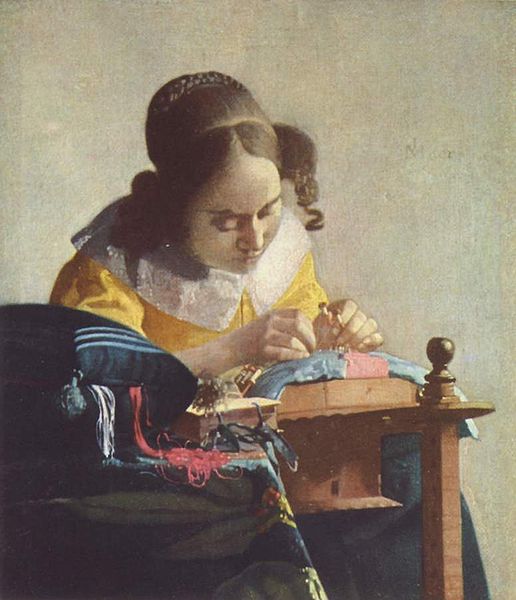 The Lacemaker, Johannes Vermeer