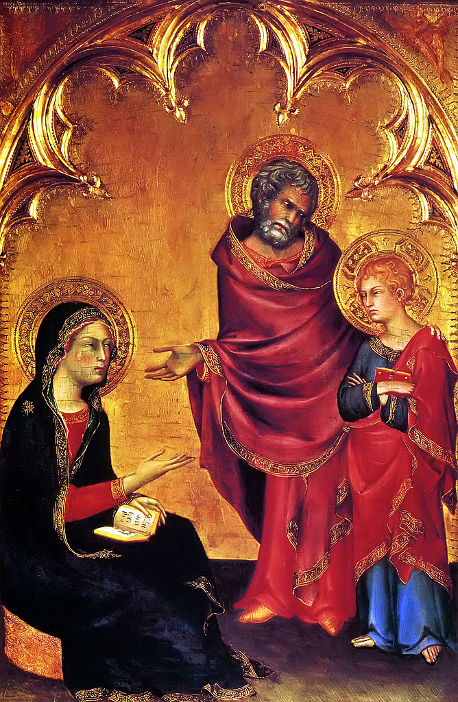 Jesus Summoned From His Father's House, Simone Martini, 1342