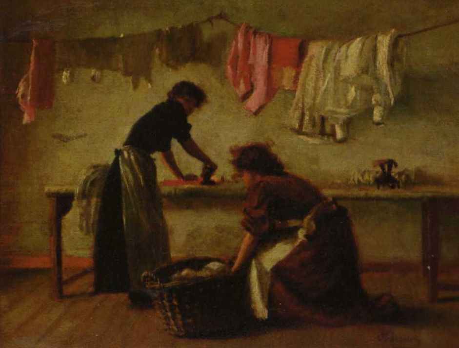 Ironing Day, Jane Barrow (1897)