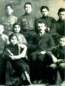 Eugenia Ginzburg (second row, second from left) at the Tartarstan Communist University