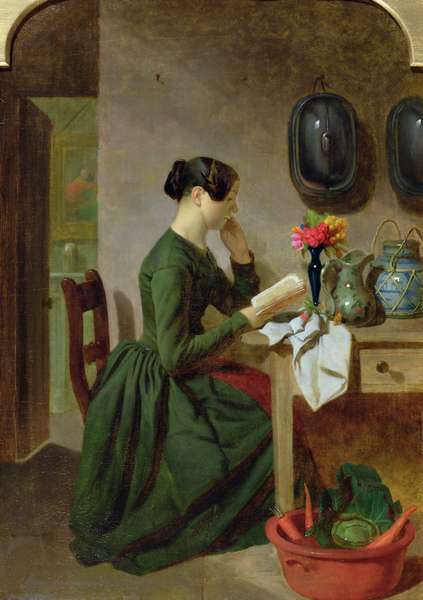 The Housekeeper, John Scarlet Davies (1858)