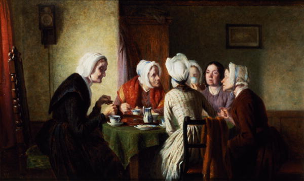 Village Gossips, Thomas Webster