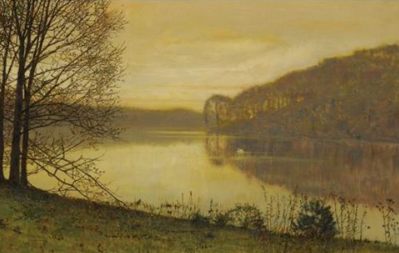 Roundhay Lake, John Atkinson Grimshaw