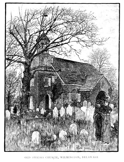 Old Swedes Church, Howard Pyle