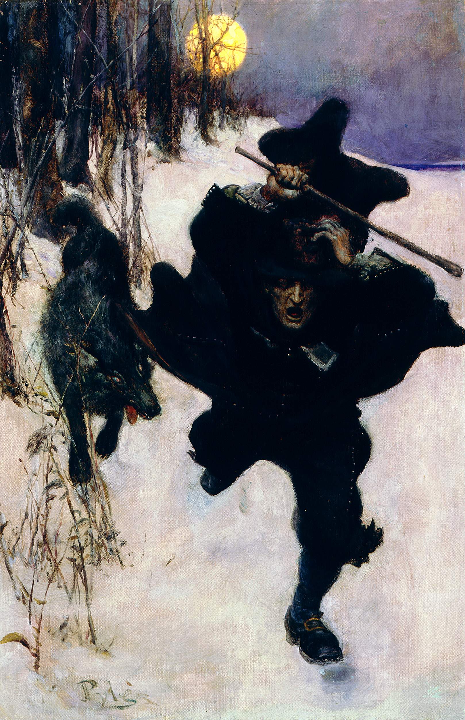 The Wolf and Doctor Wilkinson, Howard Pyle