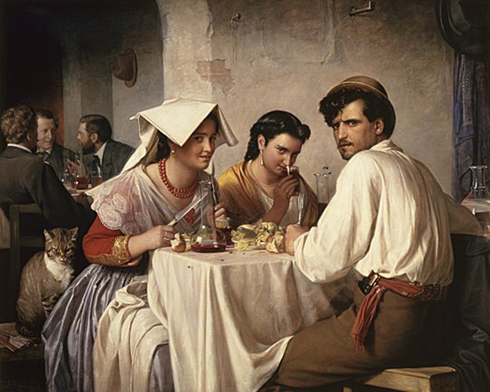 Osteria, Carl Heinrich Bloch