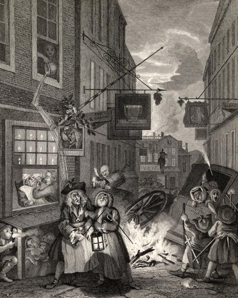 Night, William Hogarth (1833)