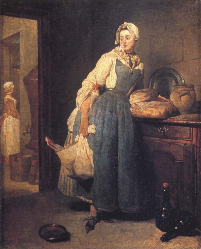 Jean-Baptiste-Siméon Chardin – Back from the Market (1739)