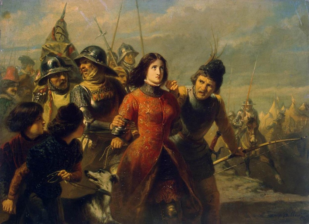 DILLENS, Adolphe-Alexandre Capture of Joan of Arc 1847-52