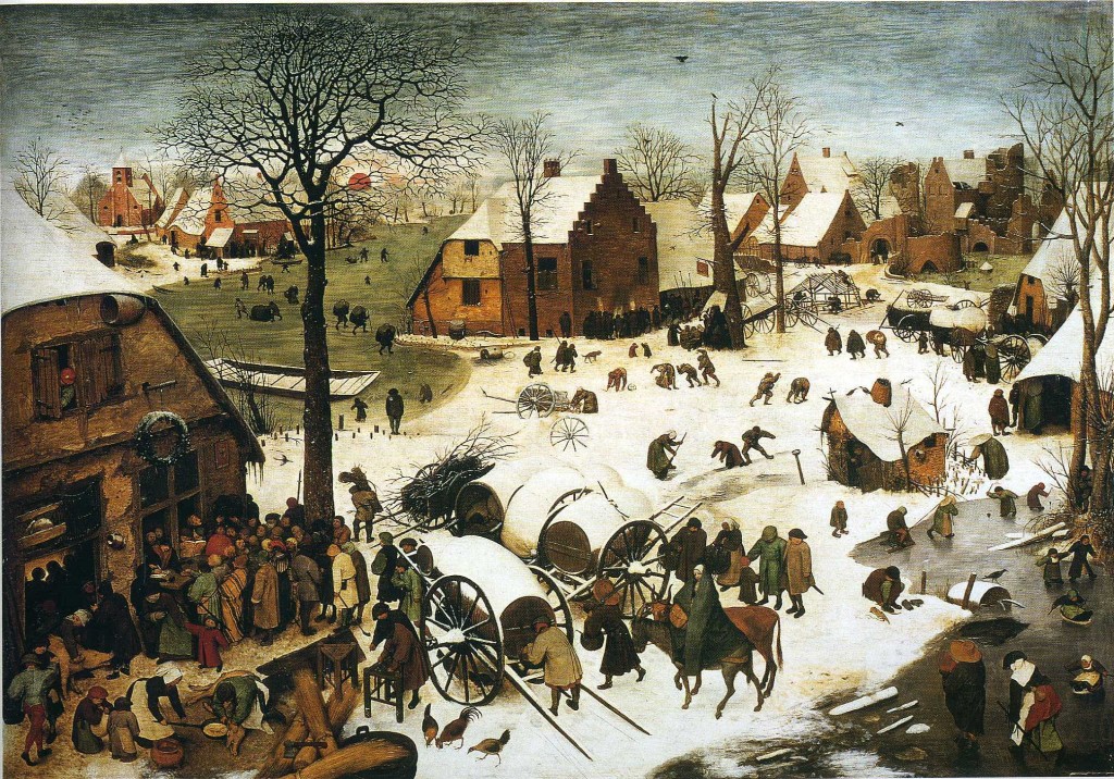 Census at Bethlehem, Brueghel