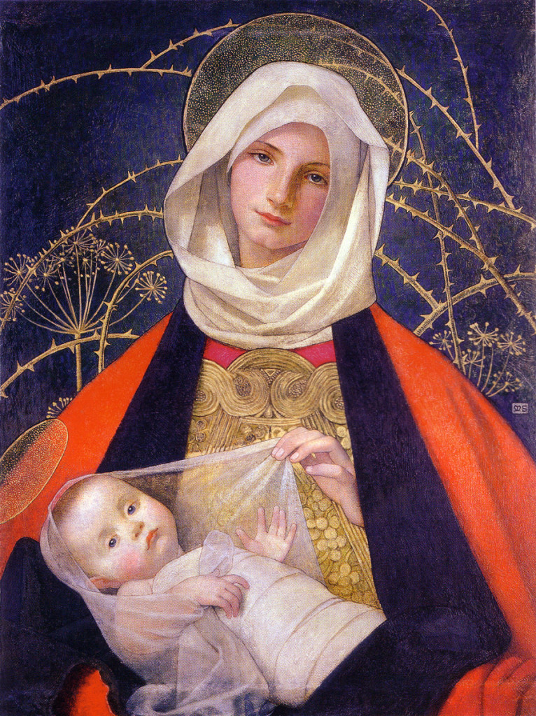 marianne_stokes_madonna_and_child