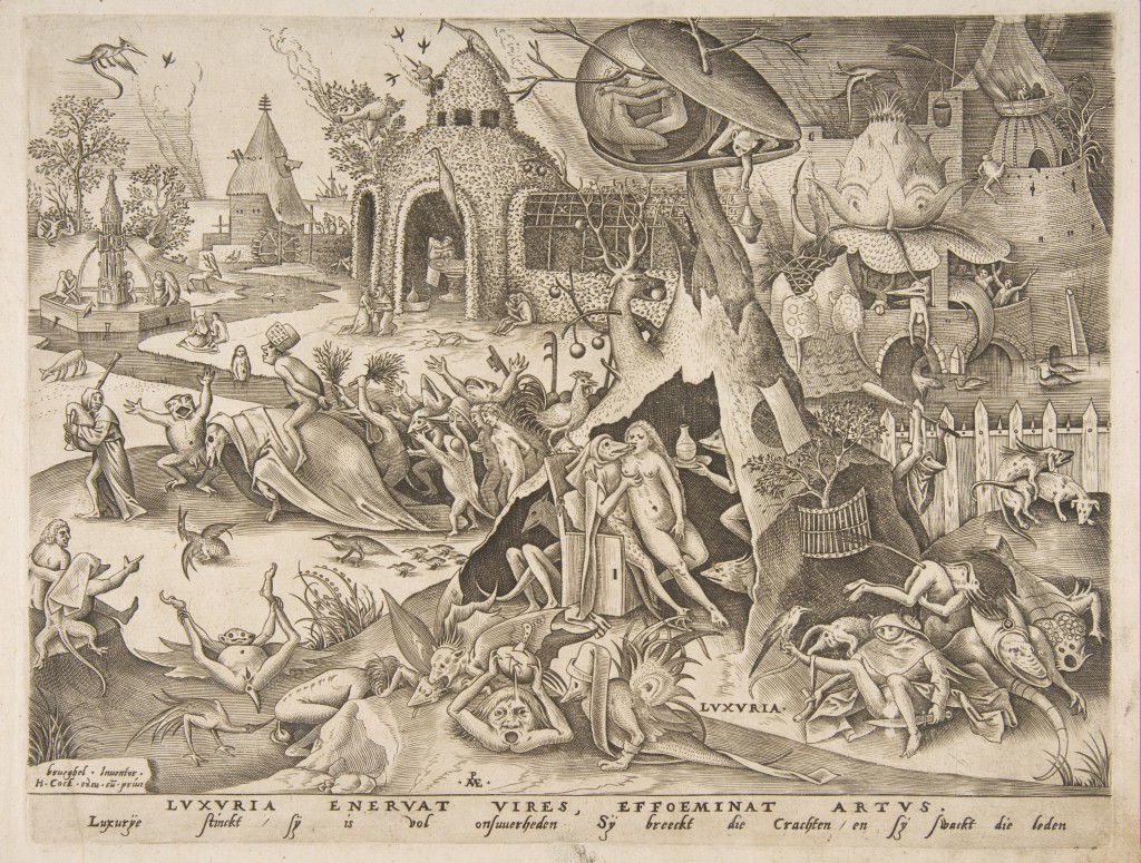 Lust, Pieter Van Der Heyden; 1558